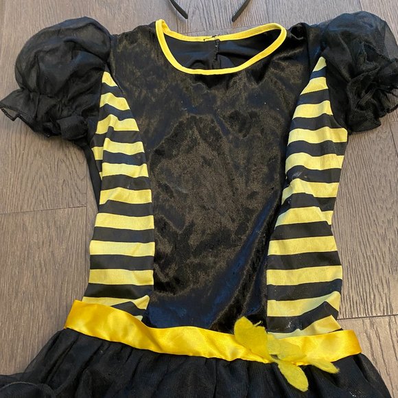 Bumble Bee Costume Kids size Large (12-14) *READ* No Wings - Picture 2 of 7